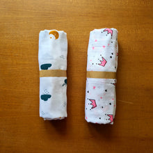 Load image into Gallery viewer, Muslin Cotton Swaddle Pack of 2- Combo 1
