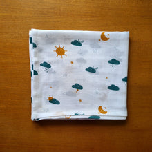 Load image into Gallery viewer, High in the Sky-Muslin Cotton Swaddle
