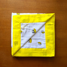 Load image into Gallery viewer, Yellow Bee- Muslin Cotton Blanket
